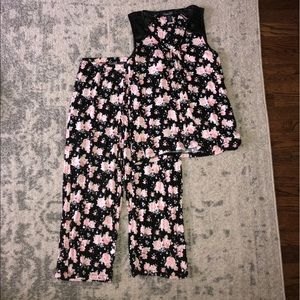 NWT floral pajama set